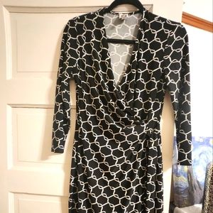 Anne Klein Faux Wrap Dress